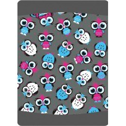 Мультифункціональна пов'язка 4Fun Reversible Kids owl grey