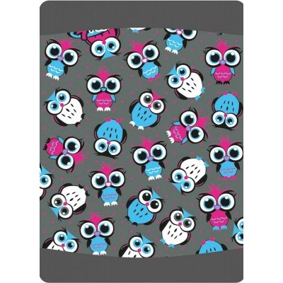 Мультифункціональна пов'язка 4Fun Reversible Kids owl grey - фото 17001