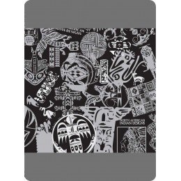 Мультифункциональная повязка 4Fun Reversible indian black