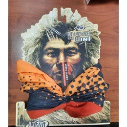 Мультифункциональная повязка 4Fun AW Polartec romb orange/fox