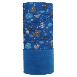 Мультифункціональна пов'язка 4Fun Polar Wind Pro Kids Garden Blue