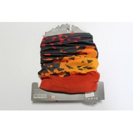 Мультифункциональная повязка 4Fun Polartec chaos orange