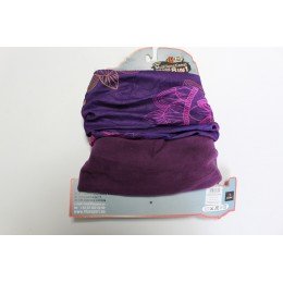 Мультифункциональная повязка 4Fun Polartec decor viola