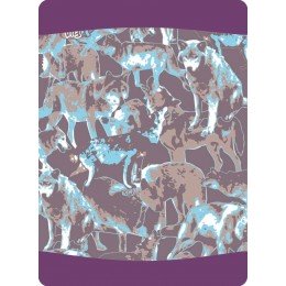 Мультифункціональна пов'язка 4Fun Reversible Wolf Blue Мультифункціональна пов'язка 4Fun Reversible Wolf Blue
