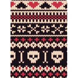 Мультифункціональна пов'язка 4Fun Standard Skull Red Мультифункціональна пов'язка 4Fun Standard Skull Red