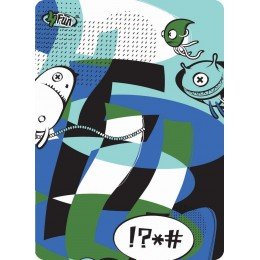 Мультифункціональна пов'язка 4Fun Free Style Monster Blue