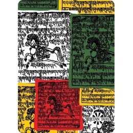 Мультифункціональна пов'язка 4Fun Tibetan Trail Tibetan Flags Мультифункціональна пов'язка 4Fun Tibetan Trail Tibetan Flags