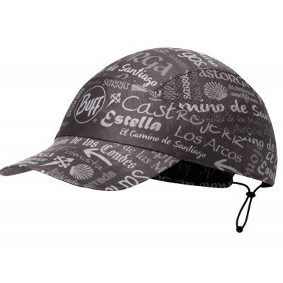Кепка Buff Camino Pack Lite Cap stops grey - фото 15687