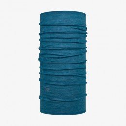 Мультифункціональна пов'язка Buff Lightweight Merino Wool solid dusty blue Мультифункціональна пов'язка Buff Lightweight Merino Wool solid dusty blue