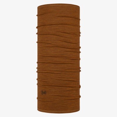 Мультифункциональная повязка Buff Lightweight Merino Wool multistripes bronze - фото 24513