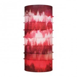 Мультифункциональная повязка Buff ThermoNet misty woods blossom red
