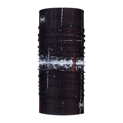 Мультифункціональна пов'язка Buff Reflective Coolnet UV + r-lithe black - фото 17763