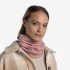Мультифункціональна пов'язка Buff Midweight Merino Wool Rosewood Melange