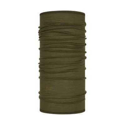 Мультифункциональная повязка Buff Lightweight Merino Wool solid bark - фото 23443