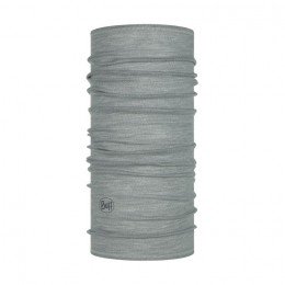 Мультифункціональна пов'язка Buff Lightweight Merino Wool solid light grey Мультифункціональна пов'язка Buff Lightweight Merino Wool solid light grey