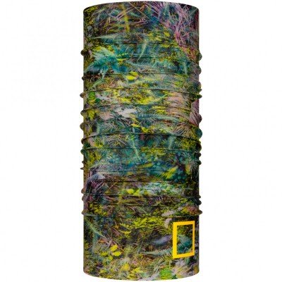 Мультифункціональна пов'язка Buff CoolNet UV⁺ NatGeo ™ uwe green 125353.845.10.00 - фото 22875