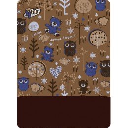 Мультифункциональная повязка 4Fun Polar Garden Brown Kid