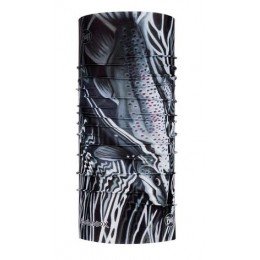 Мультифункциональная повязка Buff A.D. Maddox CoolNet UV+ Chrome Graphite