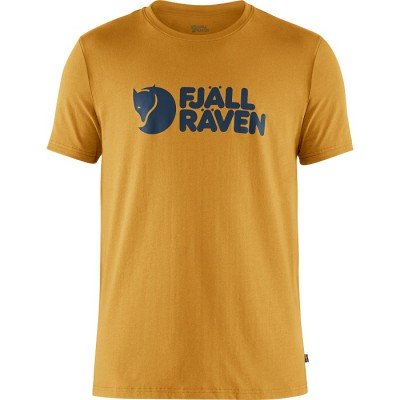 Мужская футболка Fjallraven Logo T-shirt ochre - фото 29832 Мужская футболка Fjallraven Logo T-shirt ochre - фото 29832