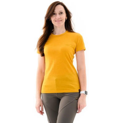 Женская футболка Turbat Cozy SS Wmn golden yellow - фото 28177