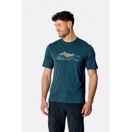 Футболка Force Aspect Tee QCC-48 tempest blue Футболка Force Aspect Tee QCC-48 tempest blue