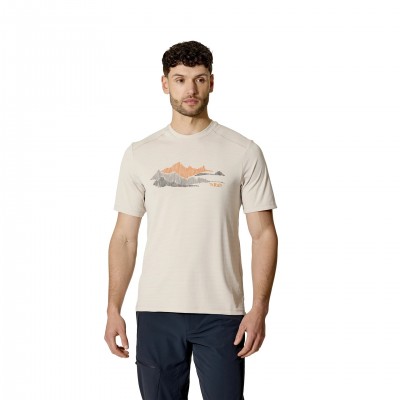 Футболка Rab Force Graphic Tee QCC-48 Pebble - фото 32034