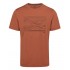 Мужская футболка Rab Mantle Outline red clay