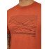 Мужская футболка Rab Mantle Outline red clay