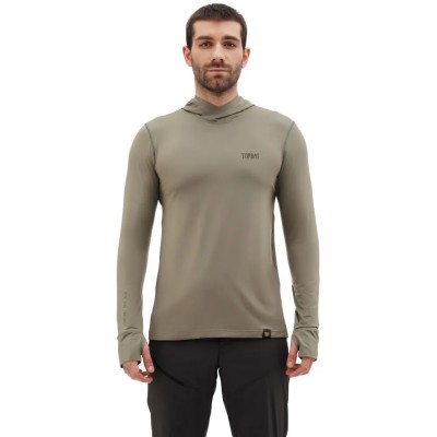 Термофутболка Turbat Hike Lite LS Hood Mns cornstalk sand - фото 32232