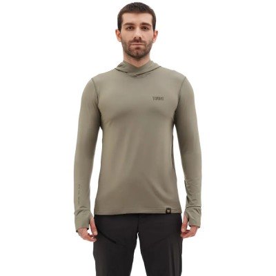Термофутболка Turbat Hike Lite LS Hood Mns cornstalk sand - фото 32232