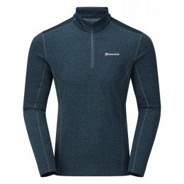 Футболка мужская Montane Dart Zip-Neck orion blue