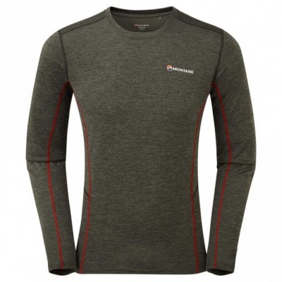 Футболка мужская Montane Dart LS T-Shirt shadow - фото 27425