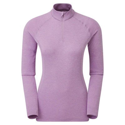 Жіноча футболка Montane Women's Dart Zip Neck T-Shirt - фото 25806