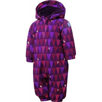Комбінезон гірськолижний дитячий Color Kids Rimah Mini Aop dark purple - фото 27278