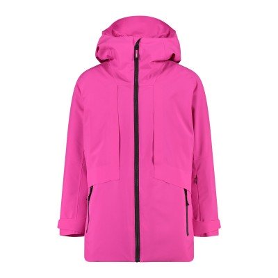 Гірськолижна куртка дитяча CMP Jacket Fix Hood Mechanical Stretch 34W4015-B818 - фото 30041