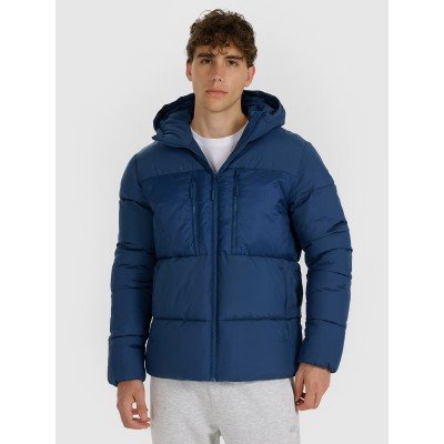 Мужская зимняя куртка 4F DJAM602 denim - фото 31277