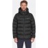 Зимняя мужская пуховая куртка Rab Ascent Down Jacket Black