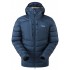 Чоловіча зимова куртка Rab Cirrus Ultra Hoody Tempest Blue