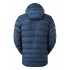 Чоловіча зимова куртка Rab Cirrus Ultra Hoody Tempest Blue