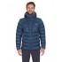 Мужская зимняя куртка Rab Cirrus Ultra Hoody Tempest Blue