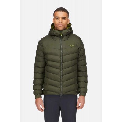 Чоловіча куртка зимова Rab Nebula Pro Jacket QIO-57 army - фото 26847