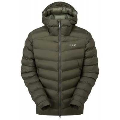 Мужская зимняя куртка Rab Nebitron Pro Jacket QIP-23 Army - фото 31370