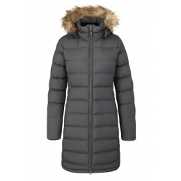 Женская зимняя пуховая парка Rab Deep Cover Parka Jkt graphene