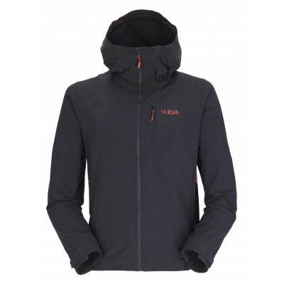 Чоловіча куртка Soft Shell Rab Torque Jacket Beluga - фото 29655