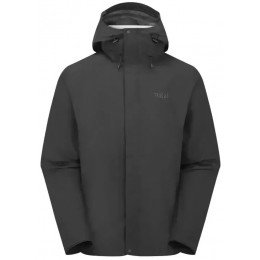 Мембранная куртка мужская Rab Downpour Jacket QWI-06 black