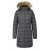 Жіноча зимова пухова парка Rab Deep Cover Parka Jkt graphene