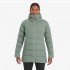 Жіноча куртка Montane Female Tundra Hoodie eucalyptus