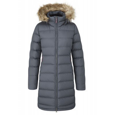 Женская зимняя пуховая парка Rab Deep Cover Parka Jkt steel - фото 26809