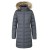 Жіноча зимова пухова парка Rab Deep Cover Parka Jkt steel