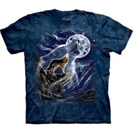 Футболка The Mountain Wolf spirit moon